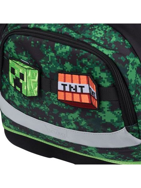 BAAGL Školní aktovka Zippy Plus Minecraft Boom