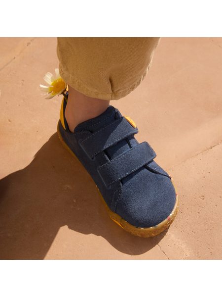 Dětské Barefoot Tenisky GROUNDIES® Malmö Modré