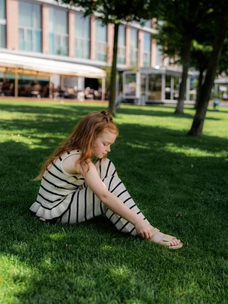 Sandálias barefoot de criança Be Lenka Miami Kids castanho-claro