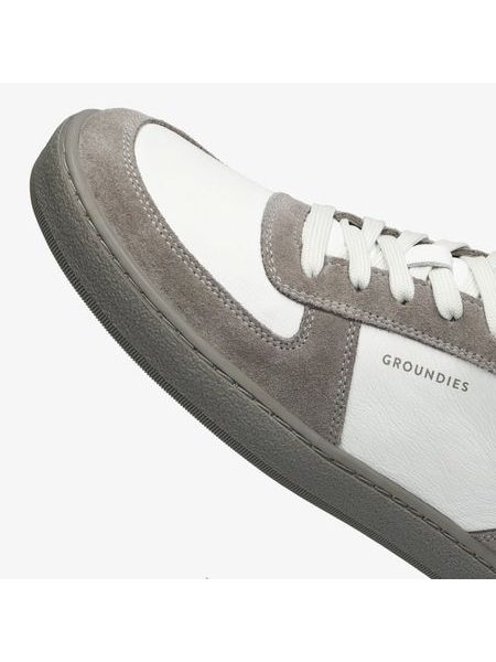 Barefoot Tenisky GROUNDIES® HAMPTONS 2.0 REGULAR Šedo Bílé
