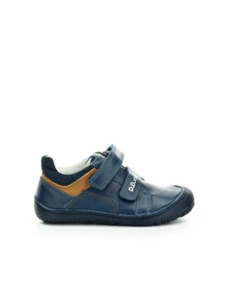 Dětské barefoot celoroční boty D.D.STEP S073-52363A Bermuda Blue