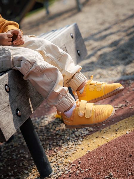 Baskets barefoot enfant Be Lenka Bounty Kids jaunes