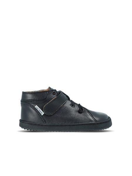 PEGRES CELOROČKY BF52 0.1 Black | Dětské celoroční barefoot boty