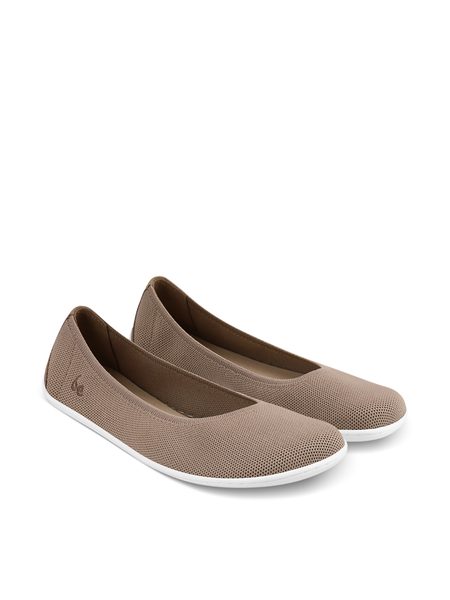 Balerini barefoot pentru femei Be Lenka Delight maro biscuit