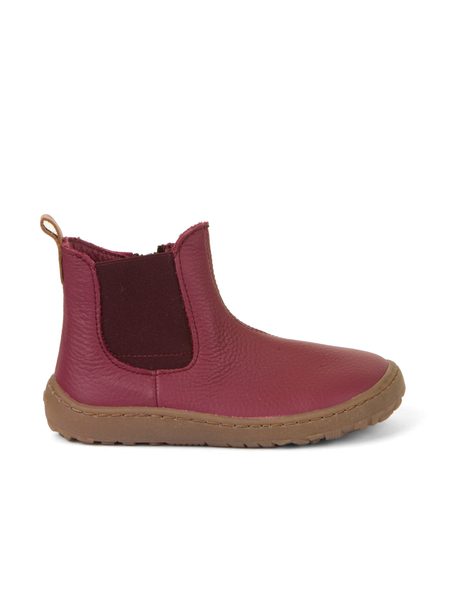 FRODDO KOTNÍKOVÉ CHELYS Bordeaux | Dámské barefoot chelsea boty