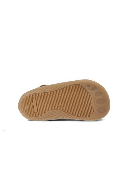 PEGRES CELOROČKY Skinny SBF62 Hnědá | Dětské celoroční barefoot boty