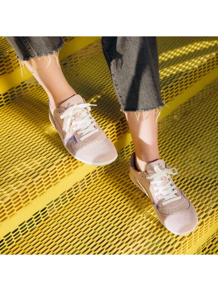Dámské Barefoot Tenisky GROUNDIES® Nova GO1 Růžovo Orchidejové
