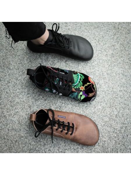 SALTIC SMART Black Nappa | Barefoot tenisky 7