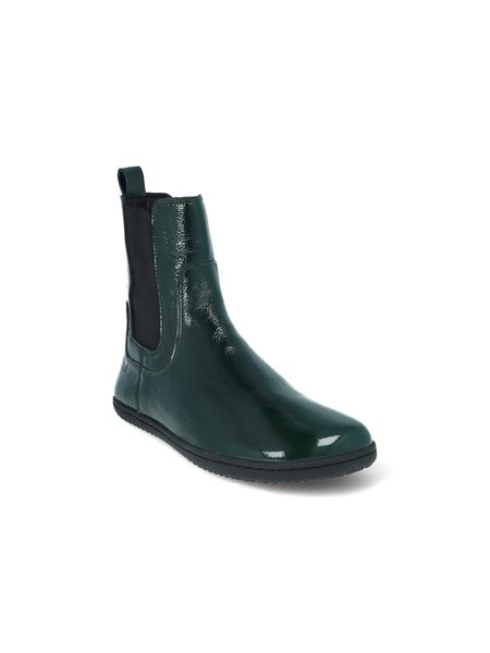 Ghete barefoot pentru femei ANGLES ORION verde lacuite