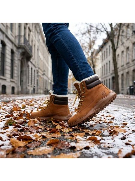 Ghete barefoot pentru femei RAYVE UTAH 3.0 coniac - calitate 2