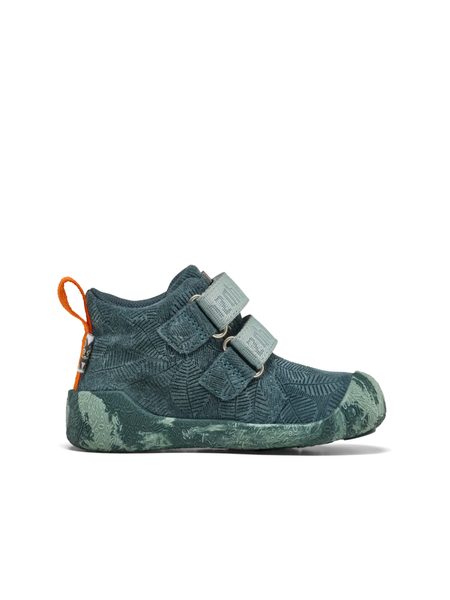 AFFENZAHN PREWALKER LOWBOOT LEATHER TALKY Bunny Green | Dětské první barefoot botičky