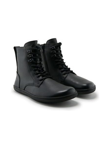 Barefoot Zateplené kotníkové boty ANGLES ORPHEUS WINTER ZIP 2.0 černé
