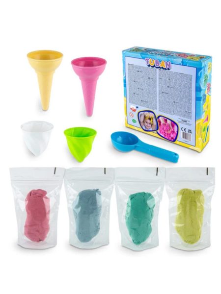 FLUFFY PÍSEK SADA ZMRZLINY