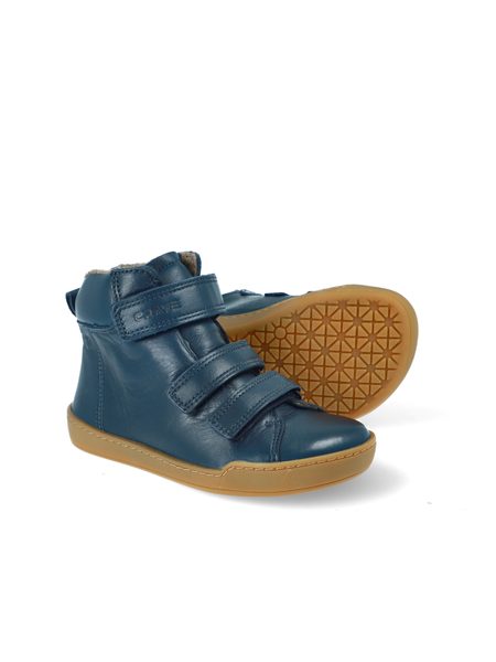 CRAVE SNOWFIELD Dark Blue | Dětské zimní zateplené barefoot boty 5