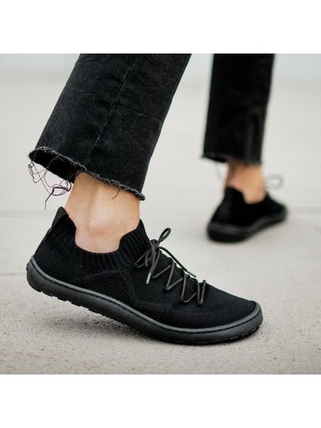 FRODDO TENISKY LIGHT Black | Dětské barefoot tenisky