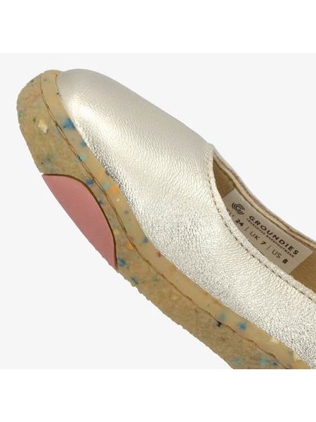 Dětské Barefoot Sandály GROUNDIES® Stella Kids Champagne