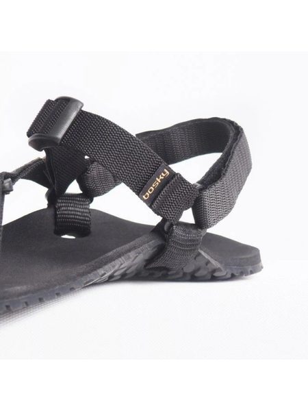 BOSKY PERFORMANCE Z-TECH Black Orange | Barefoot sandály