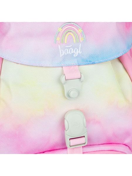 BAAGL Školní batoh Airy Rainbow Unicorn