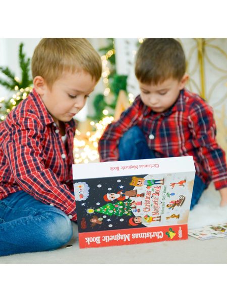 MAGNETICKÁ KNIHA VÁNOCE - CHRISTMAS MAGIC BOOK
