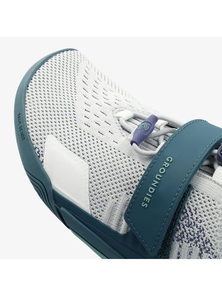 GROUNDIES G-Flex Stone/Teal | Sportovní barefoot tenisky