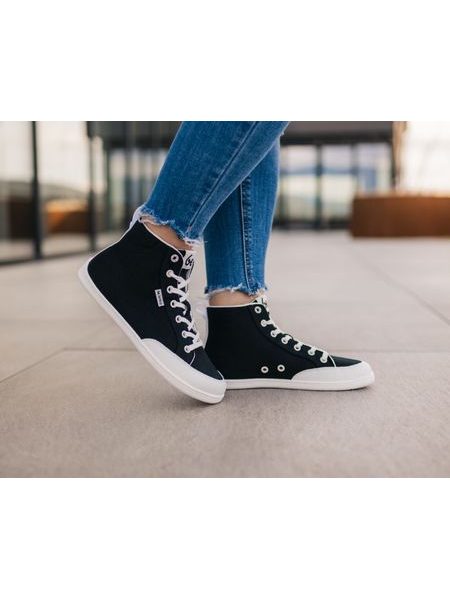 Боси маратонки BE LENKA Rebound High Top, черно-бели