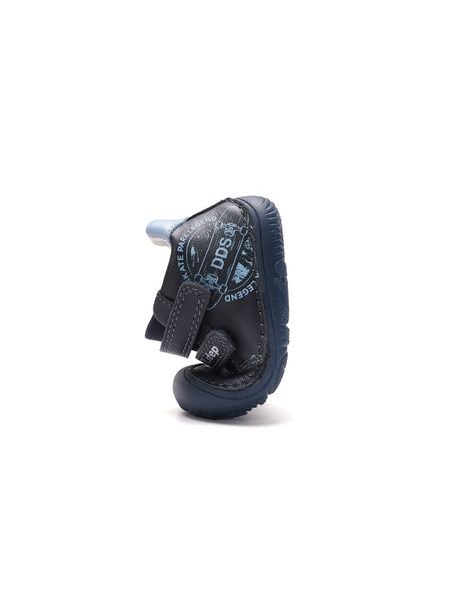 Dětské barefoot celoroční boty D.D.STEP S073-62313A svítící skateboard - pohled zezadu