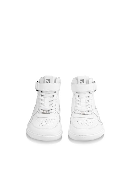 Боси маратонки Barebarics Zing High Top, бели