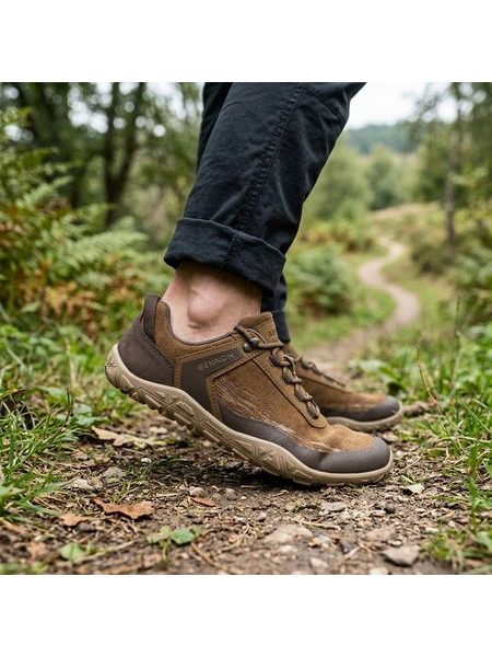 Barefoot Outdoorové boty BENNON Hnědé
