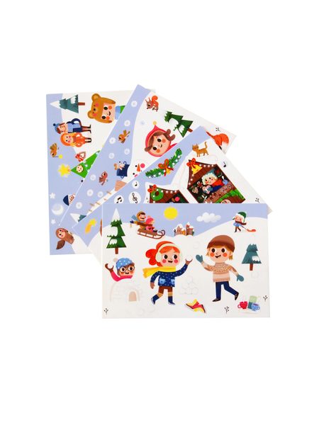 MAGNETICKÁ KNIHA VÁNOCE - CHRISTMAS MAGIC BOOK