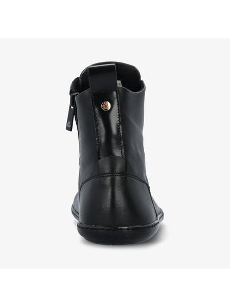 Dámské Barefoot+ Kotníkové Boty GROUNDIES® Salzburg Černé