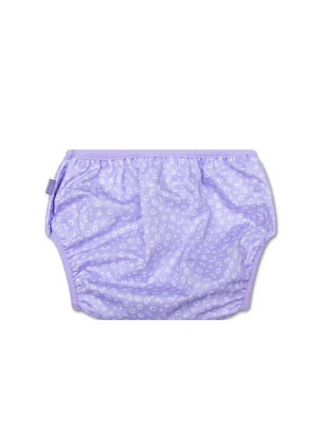 PLAVKY PRO KOJENCE S UPF 50+ Lila Leopard