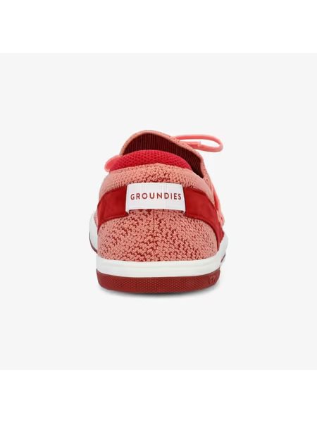 Dámské Barefoot Tenisky Slip-On Boty GROUNDIES® Osaka Červené