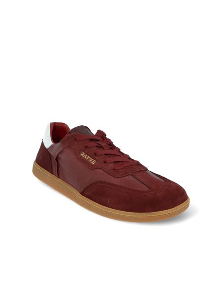 RAYVE RIO LEATHER Bordeaux | Barefoot tenisky