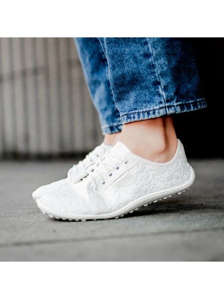 LEGUANO AMALFI White | Dámské barefoot tenisky