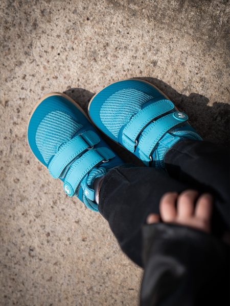Baskets barefoot enfant Be Lenka Bounty Kids turquoise