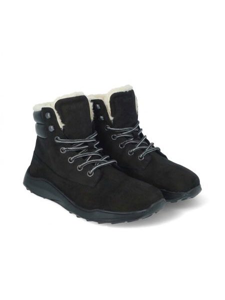 Barfuß-Winterstiefeletten RAYVE UTAH 3.0 Schwarz