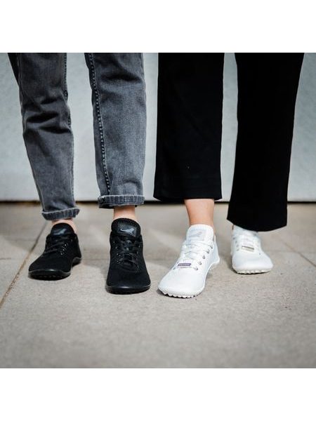 LEGUANO GO White | Barefoot tenisky