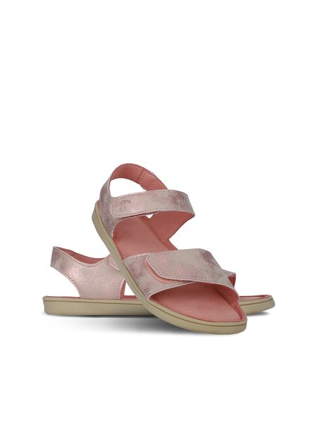 Sandálias barefoot de criança Be Lenka Miami Kids - Coral Sparkle