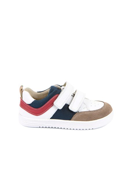 FRODDO TENISKY LOOP Blue Red | Dětské barefoot tenisky