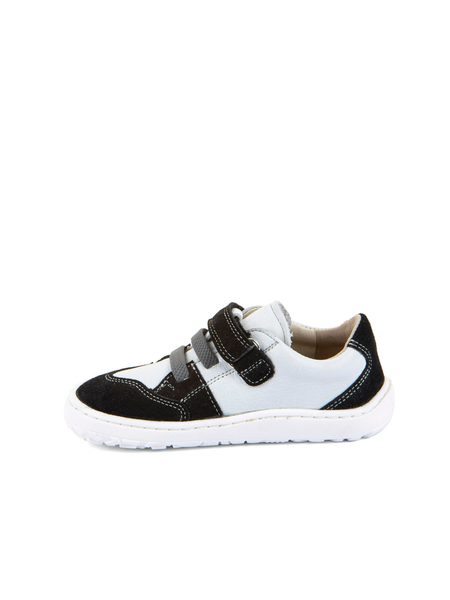 FRODDO TENISKY RIVER White Black | Dětské barefoot tenisky