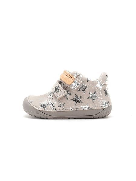 Dětské barefoot tenisky D.D.STEP S070-62583B Béžové hvězdy