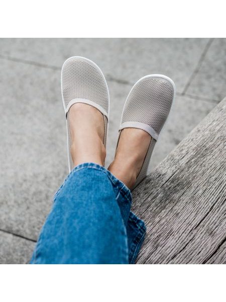 LEGUANO FLAIR Sand | Dámské barefoot baleríny
