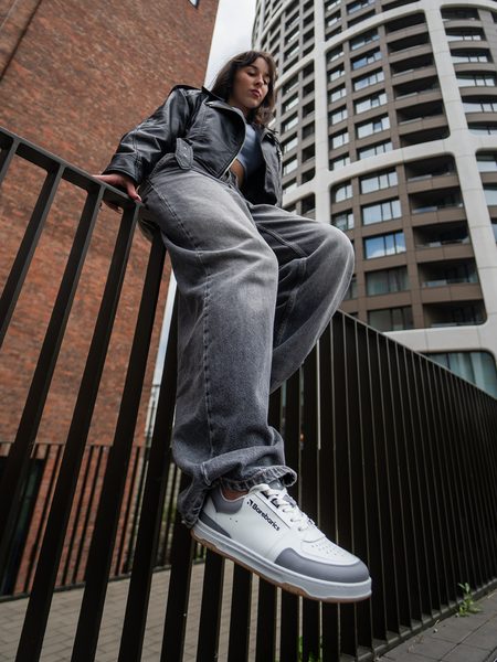 Adidași barefoot Barebarics Wave alb și gri