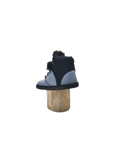 Dětské Barefoot Zimní boty PEGRES BF40 0.1 modré