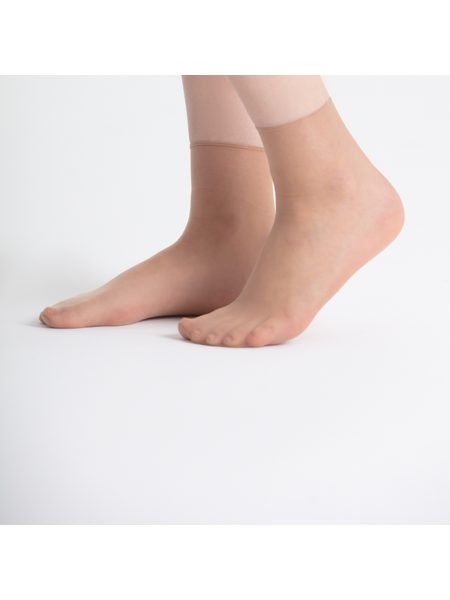 PONOŽKY NADOTEC ZEMĚ 8 DEN Béžová