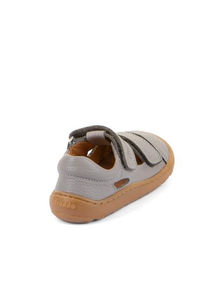 FRODDO SANDAL VELCRO II Grey | Dětské barefoot sandály