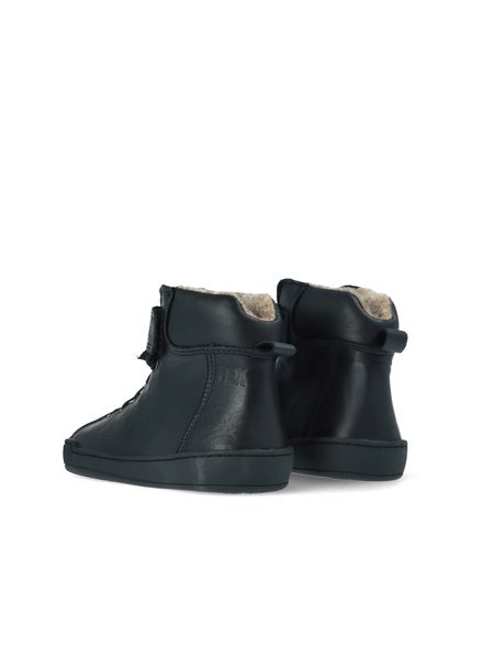 CRAVE WINFIELD Black | Dětské zimní zateplené barefoot boty 22