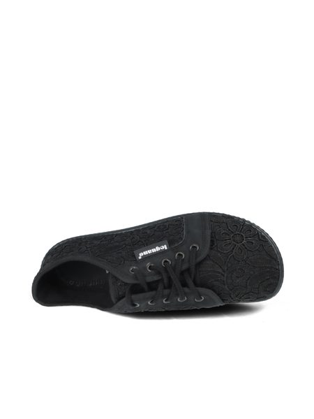 LEGUANO AMALFI Black | Dámské barefoot tenisky