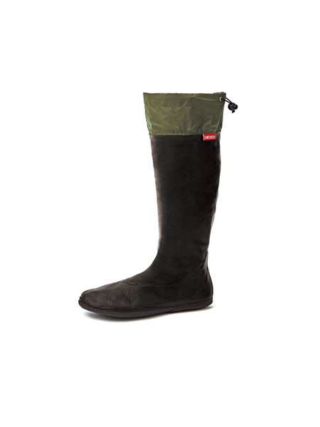 POKEBOO Black/Green | Barefoot holínky