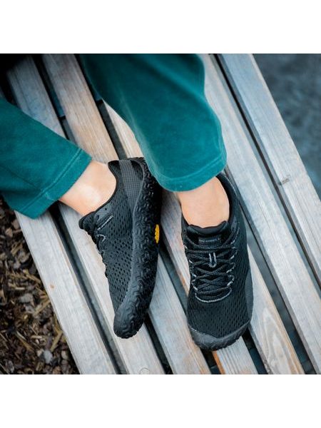 MERRELL VAPOR GLOVE 6 Black | Sportovní barefoot tenisky